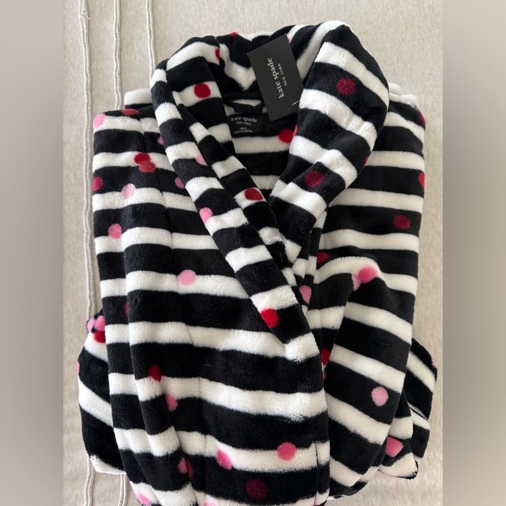 New Kate Spade Robe Polka Dot XS/S Small